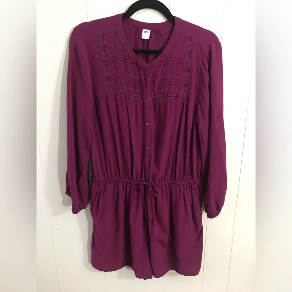 Old Navy Romper w Pockets - Picture 2 of 6